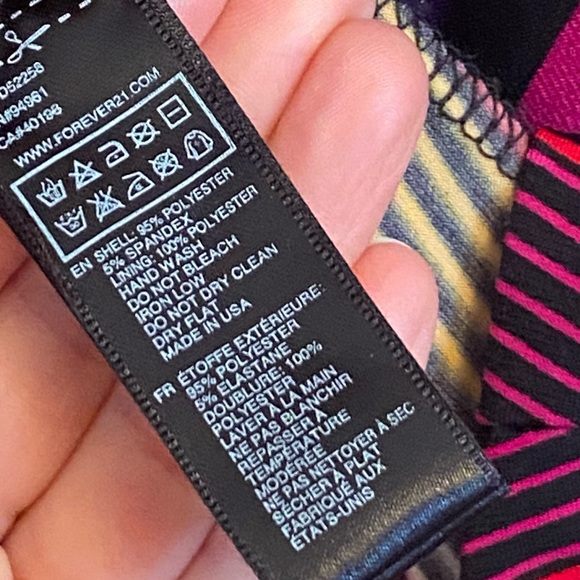 FOREVER 21 Maxi Dress Strapless Multicolor/Pattern Small - Picture 5 of 5